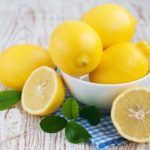 lemons in a bowl