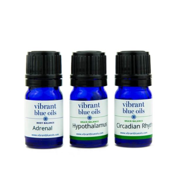 vibrant blue stress support