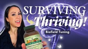 Tuning fork used for Biofield Tuning session to regulate the nervous system and brainstem