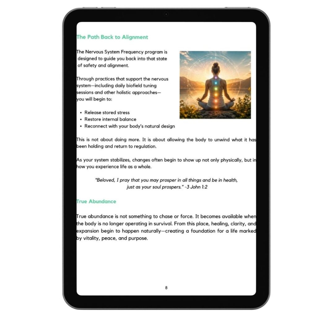 Foundations for Nervous System Healing